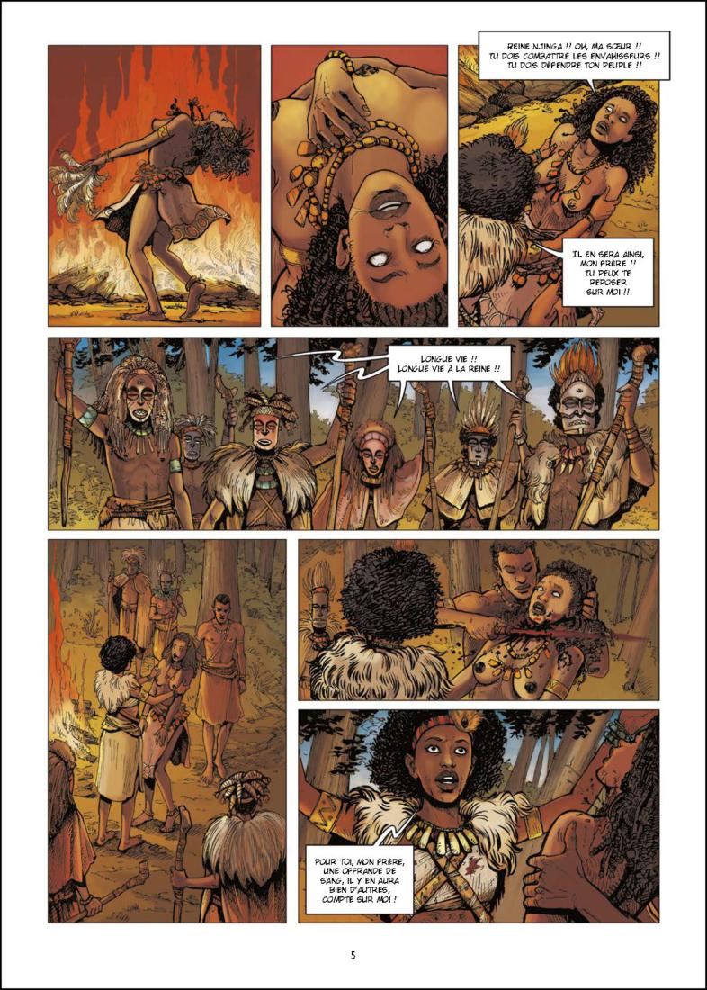 Les Reines de sang - Njinga, la lionne du Matamba T0ME 2