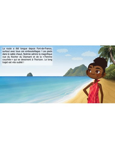 Noémie à la plage du Diamant (Livre d'occasion)