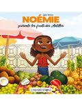 Noémie présente les fruits des Antilles