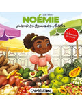 Noémie présente les légumes des Antilles